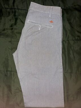 Dockers Men’s Blue Pinstripe Chinos